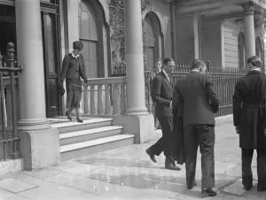 Duke and Duchess of Kent leave London home to visit RMS Queen Mary at SOuthampton