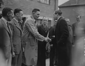 Duke of Kent opens new housing estate. The Duke of Kent opened the Hampstead Council s