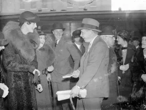 Duke of Norfolk leaves London for India. He was supposed to have been in charge