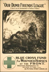 1910s Prints: Our Dumb Friends League. A society for the encouragement of kindness to animals
