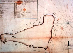 Easter Island - early maps - Lithographic reproductions of 18th century sea charts