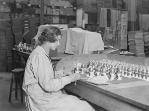 Easter novelties at Pascalls, Mitcham 19 February 1924