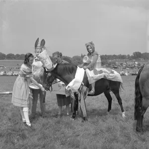Dress Up Prints: The Edenbridge and Oxted Show - 2 August 1960 The winners of the Fancy Dress Parade