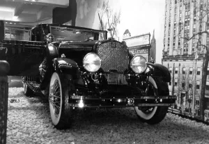 Cars Prints: This elegant DuPont Model G Royal Town Car carries formal coachwork by Merrimac