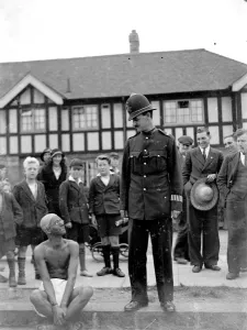 Bobby Prints: Eltham Carnival in Kent. 1934