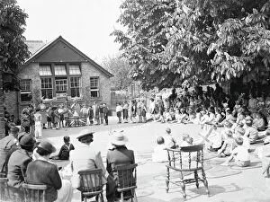 Children Collection: An Empire Day display at Dorset Road School in Mottingham, Kent. 24 May 1939