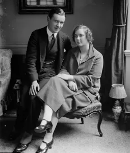 The engagement of Mr Basil Hill Wood and the Hon JOan Brand An engagement is announced