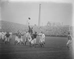 England defeated by Scotland at Edinburgh in rugby international Scotland obtain