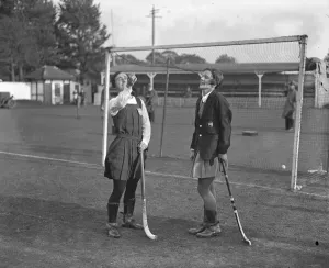 England versus Australia, Womens hockey Southampton Miss F I Bryan ( England )