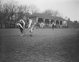 England versus Scotland, ladies hockey at Richmond. 16 March 1921