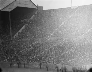 The English cup final at Wembley Newcastle United defeat Aston Villa, part of