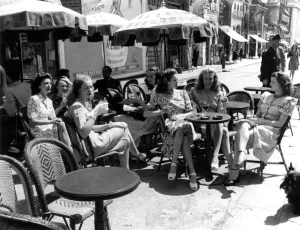 Outside Prints: English dancing troupe in Paris 1947