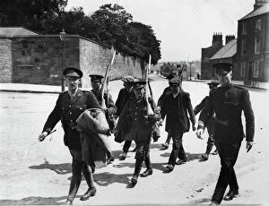 Easter Rising 1916 Collection: Eniskillin prisoners being brought to Kilmainham Jail - 1916 Dick Donohue and Tom