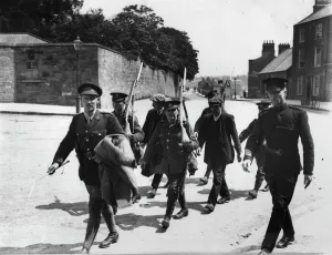 Street Prints: Eniskillin prisoners being brought to Kilmainham Jail - 1916 Dick Donohue and Tom