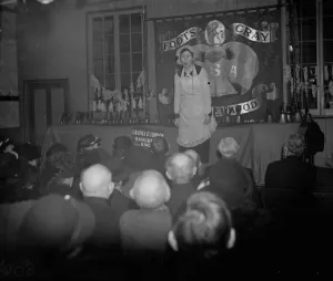 Singer Prints: Entertainment at the old folks party at Foots Cray Baptist Hall, Kent
