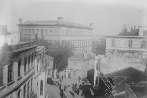 Entrance to British Embassy, Constantinople 5 January 1923