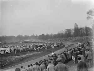 ERA general view at Crystal Palace. 1937