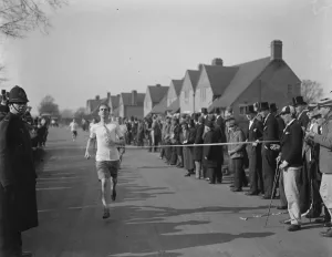 Runner Prints: Eton College Sports. The heats of the half mile in the Eton College Sports were run on Saturday