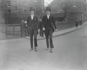 Eton College Twins, The Earl of Dudleys Sons Puzzle the Master in Berkshire Eton