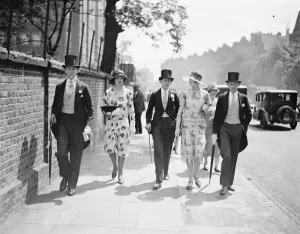 Eton versus Harrow cricket at Lords Cricket Ground Hon Anthony Herbert, Lady Patricia