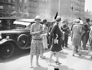 Eton versus Harrow cricket at Lords Cricket Ground Hon Mrs Heyworth 9 July 1926