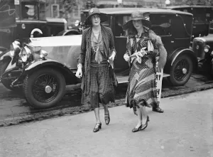 Eton versus Harrow cricket at Lords Cricket Ground Lady and Miss Joyce Ramsden 30