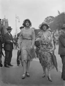 Eton versus Harrow cricket at Lords Cricket Ground Lady Pamela Smith and Lady Birkenhead