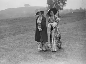 Eton versus Winchester cricket match Mrs and Miss Im Thurn 1936