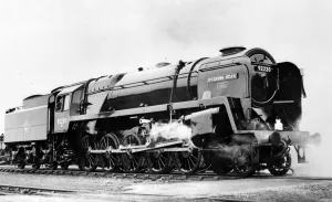 Evening Star the last steam train to be built in Britian