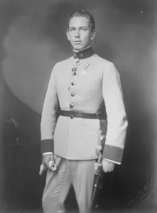 The ex Archduke Albrecht of Austria. 10 May 1927