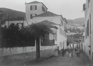Exterior Prints: The Ex Emperor Karls New Home in Madeira, a Portuguese archipelago lying North of Tenerife