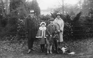 The Ex kaisers step children. The four children of Princess Hermine, wife of the ex Kaiser
