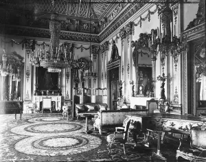 Although the external appearance of Buckingham Palace has been greatly improved in
