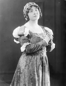 Famous prima donna for London. Miss Miriam Licette, who will take part in