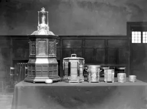 The famous Westminster Tobacco box, taken for Mr Langford Read. 9 September 1924