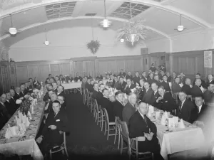 The Farningham Golf Club dinner. 1937
