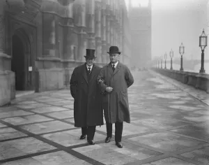 Two fathers lunch together at the House of Commons Mr Thomas Mason Wilford, father