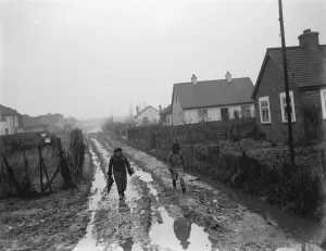 Fen Grove road in Sidcup, Kent. 1937