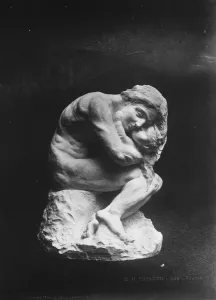 Fine Art Societys exhibition of Dr Sheldons sculpture. Mother Love by Dr W H Sheldon