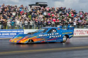 Motorsport From TopFoto Prints: Fireforce 3 Jet Funny Car 2014 Santa Pod Raceway Podington, nr Wellingborough