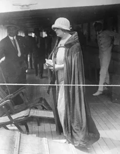 Firpos Girl on her way to Ellis Island Blanca Loudres, the girlfriend of Louis Angel Firpo