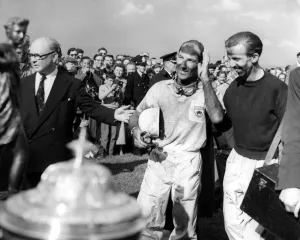 Driver Prints: For the first time a British car and a British driver won a European Grand Prix at Aintree