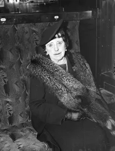 First woman Mayor in history of Royal Windsor. Leaves London for holiday. The first