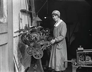 Worker Collection: First woman member of Society of Engineers. For the first time since its formation