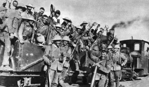 Travel Prints: First World War Nation of Shopkeepers : people from all walks of life join up