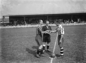 Ball Prints: Football. Dartford versus Graywanderers. 1937