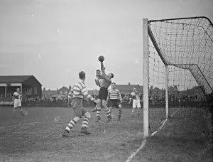 Spectators Prints: Football match; Erith and Belvedere Football Club versus Leytonstone Football Club