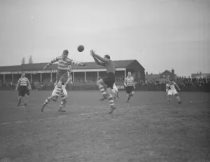 Ball Prints: Football match; Erith and Belvedere Football Club versus Leytonstone Football Club
