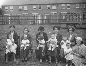 Foots Cray baby show. 1938