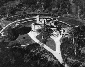 Aerial View Prints: Fort Belvedere, near Windsor - new country home of the Prince of Wales